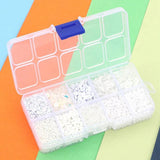 10 Grid Mini Glass Seed Beads Kit for Jewelry Making DIY Craft