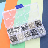 10 Grid Mini Glass Seed Beads Kit for Jewelry Making DIY Craft