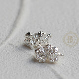 Solid Brass Nugget Charm - 13x7mm