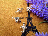 20pcs Tibetan Silver Umbrella Charms 3D 20x13mm
