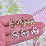 20pcs Dog Metal Charms for DIY Jewelry