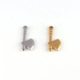 5pcs Stainless Steel Weapon Charm Pendant Jewelry Accessories