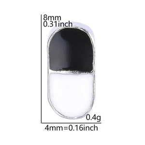 20Pcs Nurse Cap Stethoscope Syringe Floating Locket Charms