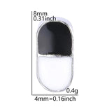 20Pcs Nurse Cap Stethoscope Syringe Floating Locket Charms