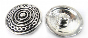 1.8-2cm Alloy Circle Beads DIY Metal Charms