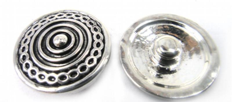 1.8-2cm Alloy Circle Beads DIY Metal Charms