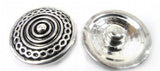 1.8-2cm Alloy Circle Beads DIY Metal Charms