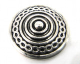 1.8-2cm Alloy Circle Beads DIY Metal Charms