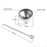Stainless Steel Funnel Filler Kit For Perfume Diffuser Bottle