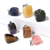 5pcs Natural Stone Pendants Charms for Jewelry Making DIY Necklace Bracelet