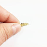 20pcs 14*6mm Mini Wing Zinc Alloy Charms for DIY Jewelry 2 Colors