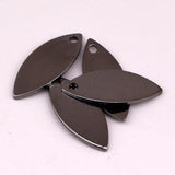 20pcs Horse Eye Concave Oval Earrings Pendant Jewelry Accessories