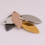 20pcs Horse Eye Concave Oval Earrings Pendant Jewelry Accessories