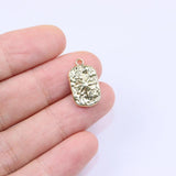 20pcs Square Star Plated Women's Girls Charms Pendant DIY Necklace 2 Colors