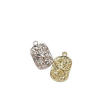 20pcs Square Star Plated Women's Girls Charms Pendant DIY Necklace 2 Colors