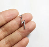 20pcs 16*5mm Lightning Zinc Alloy Charms Pendant Jewelry DIY Necklace