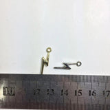 20pcs 16*5mm Lightning Zinc Alloy Charms Pendant Jewelry DIY Necklace