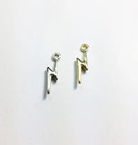 20pcs 16*5mm Lightning Zinc Alloy Charms Pendant Jewelry DIY Necklace