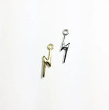 20pcs 16*5mm Lightning Zinc Alloy Charms Pendant Jewelry DIY Necklace