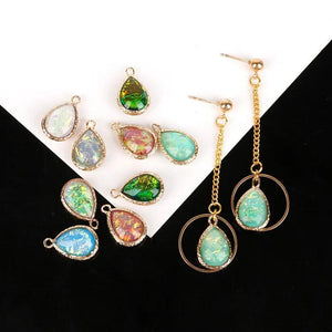 Kpop Double Cloud Pendant Charms for DIY Jewelry Making