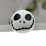 20pcs DIY Halloween Skull Resin Charms for Kids Hair Clothes Accessories
