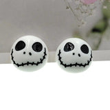 20pcs DIY Halloween Skull Resin Charms for Kids Hair Clothes Accessories