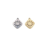 5pcs 13mm Stainless Steel Star Charms Pendant DIY Jewelry 2 Colors