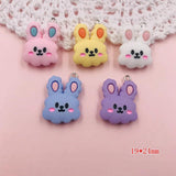 Bear Charm Bunny Pendant Jewelry Making Earring Accessory