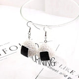 10pcs 3D Sushi Rice Resin Charms Simulation Food Pendants Keychain Necklace