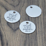 Matthew Charm All Things are Possible Pendant