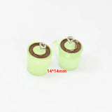 10pcs Resin 3D Coffee Cup Charms for DIY Keychain Earring Necklace
