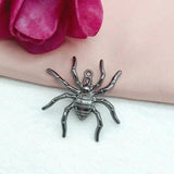 10pcs Halloween Spider Ghost Enamel Charms DIY Jewelry Making Pendants