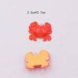 10pcs Lobster Crab Charms DIY Earring Jewelry Finding Resin Pendant C155