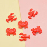10pcs Lobster Crab Charms DIY Earring Jewelry Finding Resin Pendant C155
