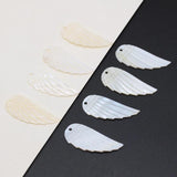 Natural Freshwater Shell Tree Leaf Pendant Beads Jewelry Making DIY Necklace