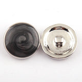 Alloy Enamel Charm DIY Snap Button Metal Charms - Set of 3