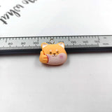 10pcs Animal Charms Resin Pig Sheep Panda Fox Pendant DIY Jewelry Making