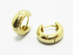6pcs Brass Leverback Earrings Clasps 14x12.5mm Round R1009
