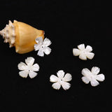 Shell Carving Flower Pendant 30mm for DIY Jewelry Making