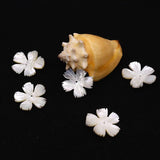 Shell Carving Flower Pendant 30mm for DIY Jewelry Making