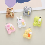 10Pcs Cartoon Animal Charms DIY Jewelry Making C1200