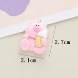 10Pcs Cartoon Animal Charms DIY Jewelry Making C1200