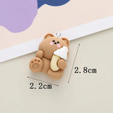 10Pcs Cartoon Animal Charms DIY Jewelry Making C1200
