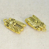 10PCS 15x25mm Cicada Charms Pendant DIY Jewelry Accessories