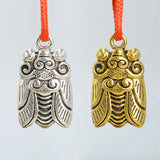 10PCS 15x25mm Cicada Charms Pendant DIY Jewelry Accessories