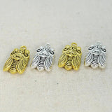 10PCS 15x25mm Cicada Charms Pendant DIY Jewelry Accessories