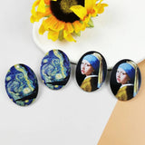 10pcs Girl Starry Sky Acrylic Charms Earring Pendant DIY Jewelry Making