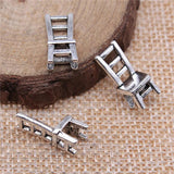 20pcs 3D Alloy Chair Shape Charms 7x17mm AAC132