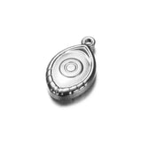 5PCS Stainless Steel Evil Eyes Charms for Jewelry Making