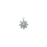 20pcs Resin Daisy Pendants Charms for DIY Jewelry Making